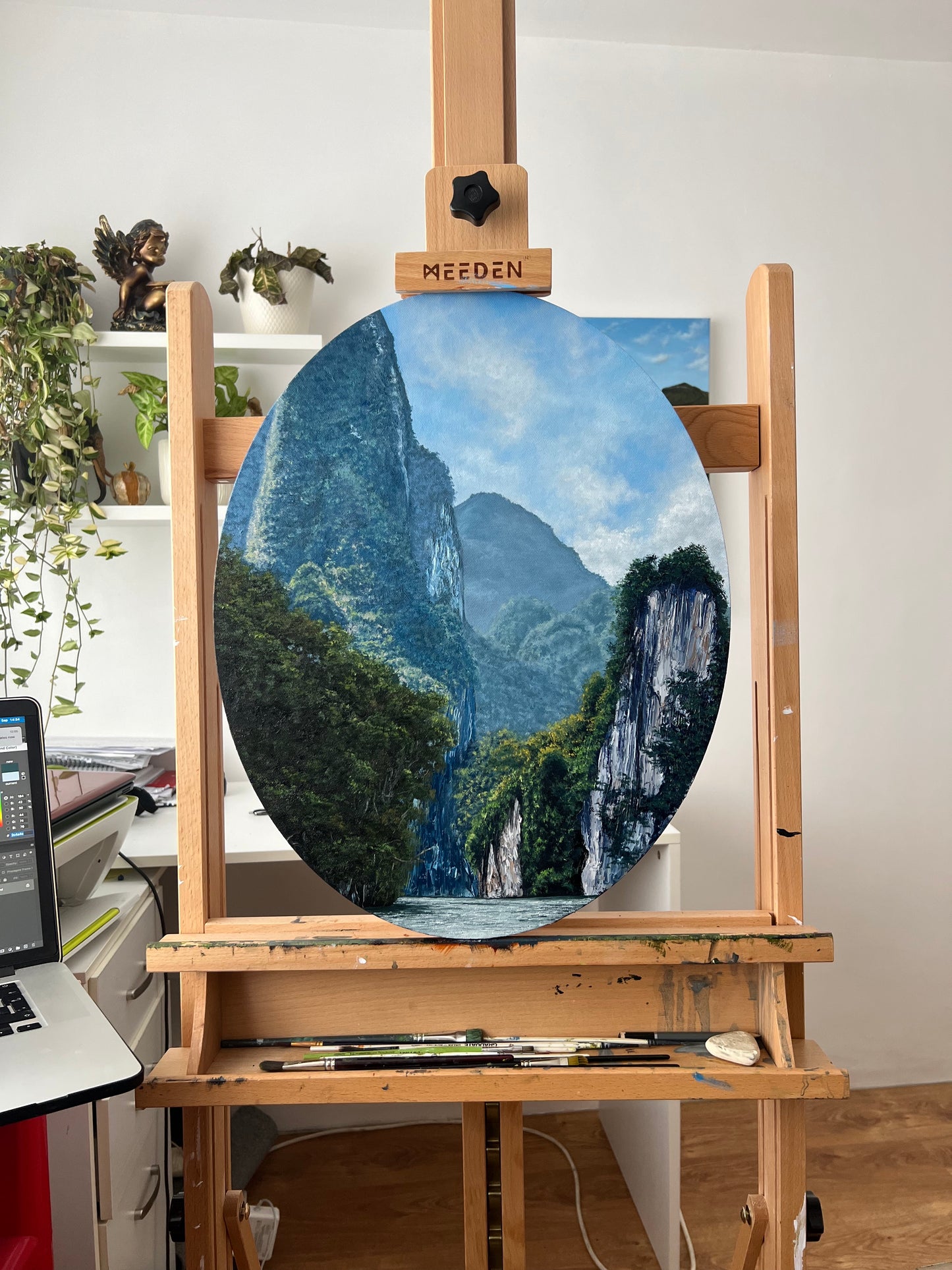 "Cheow Lan Lake"- Khao Sok National Park Canvas Art Print