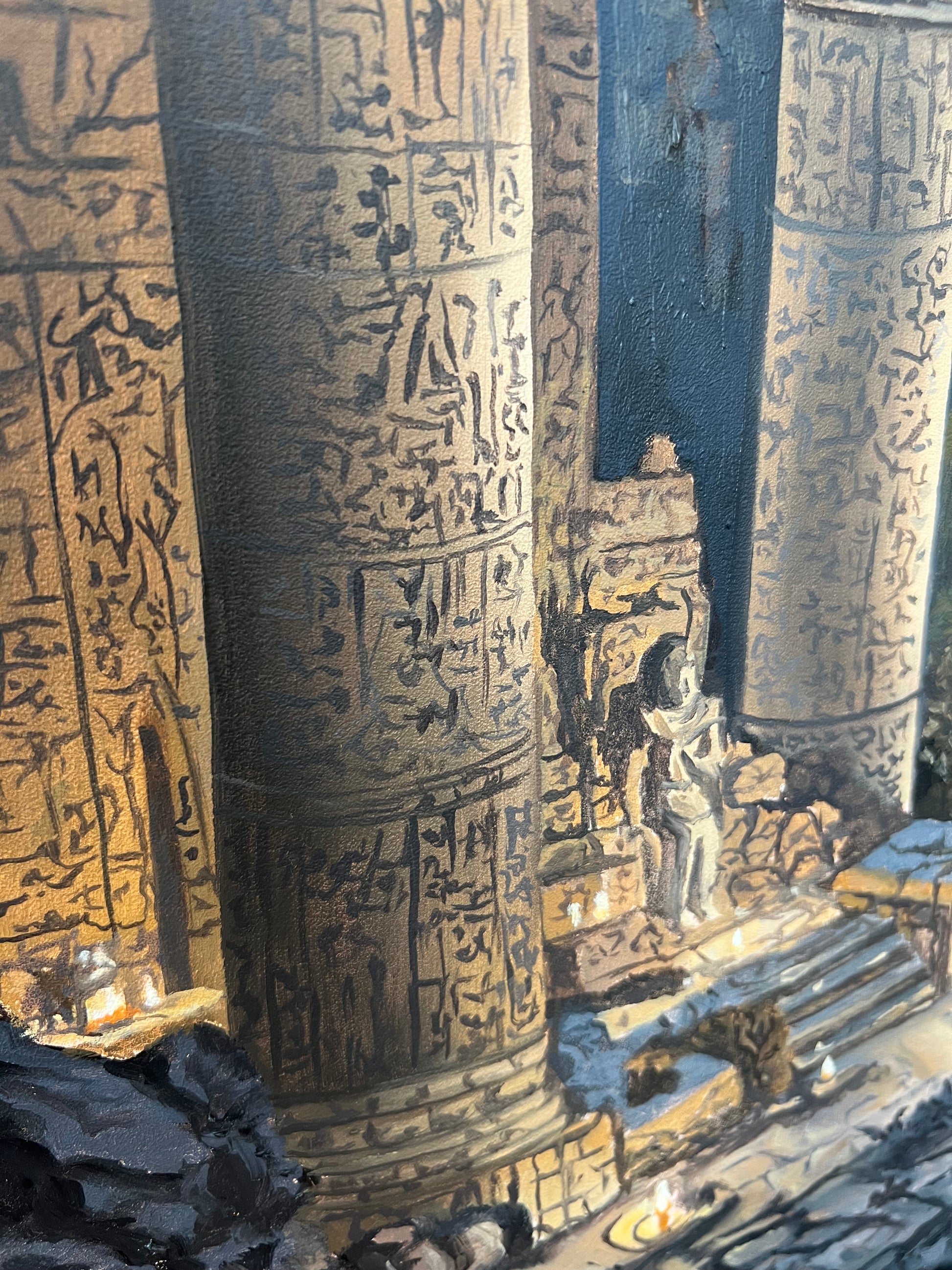 BENEATH THE SURFACE 24 X 36"