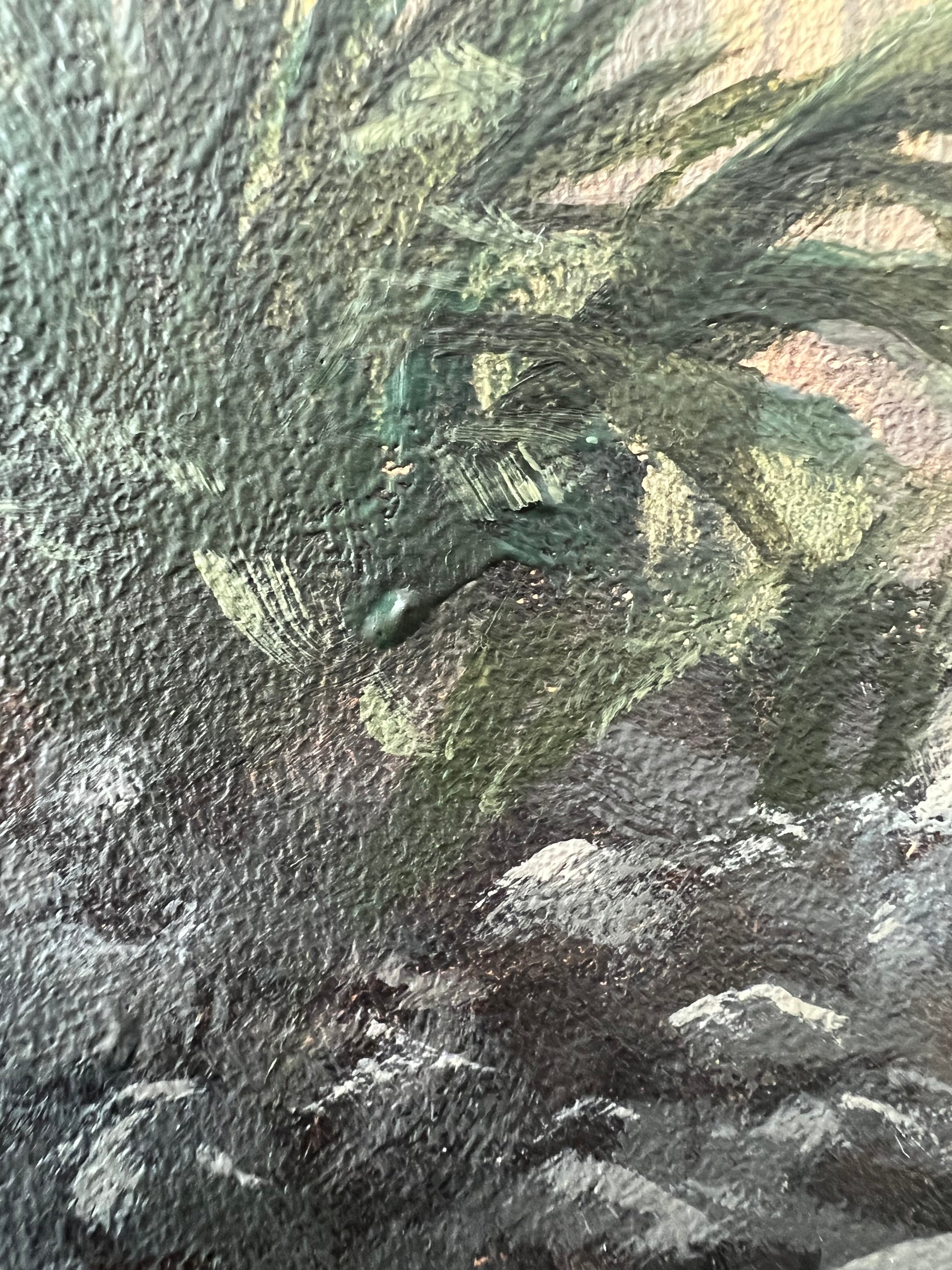 BENEATH THE SURFACE 24 X 36"