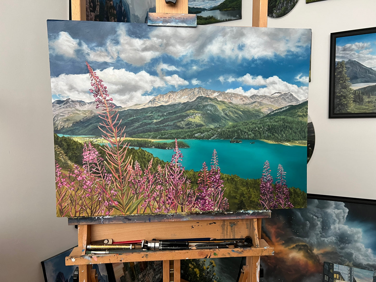 Whispers of the Alps 18 x 25"