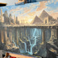 "BENEATH THE SURFACE" -Canvas Art Print