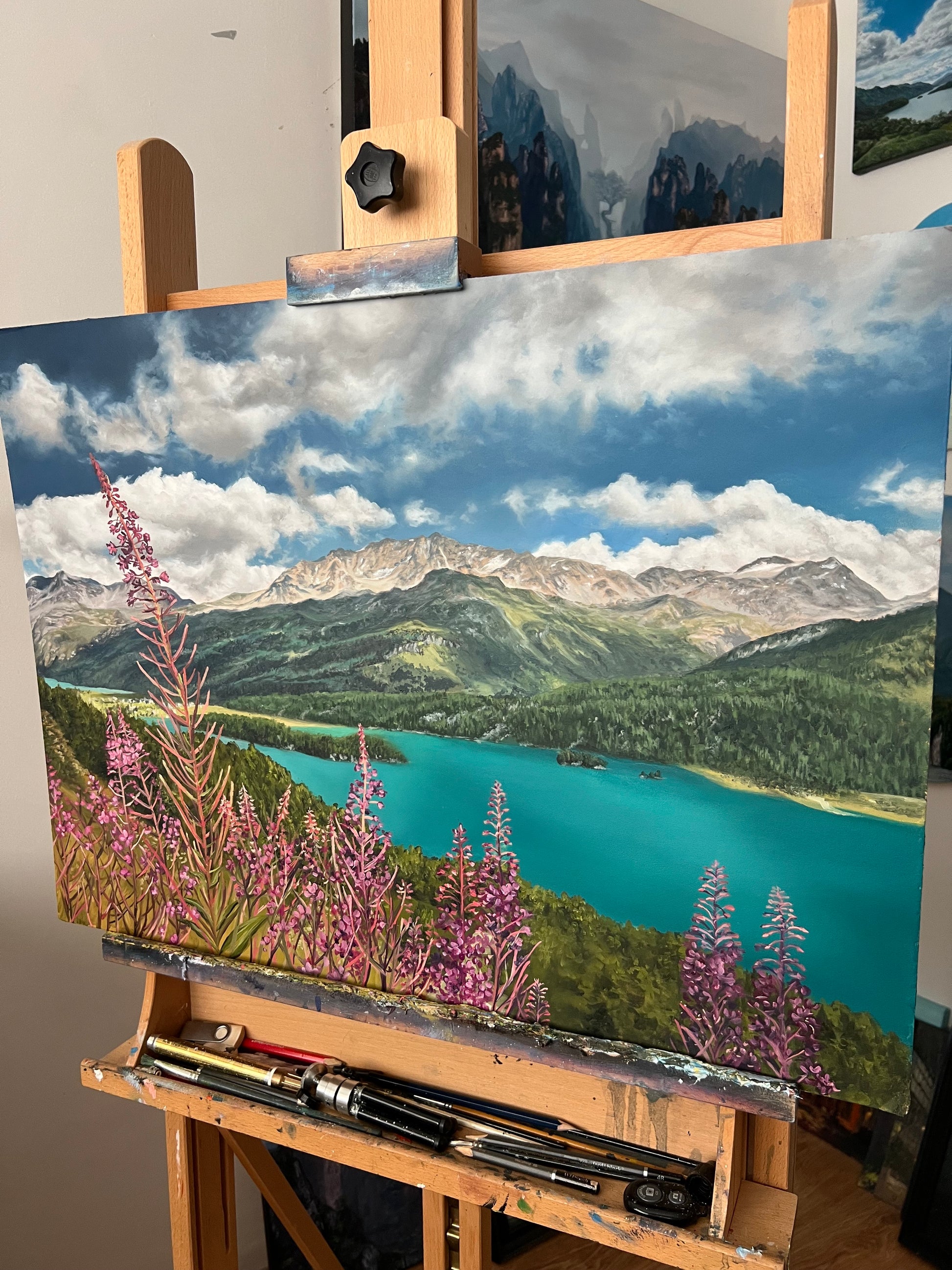 Whispers of the Alps 18 x 25"