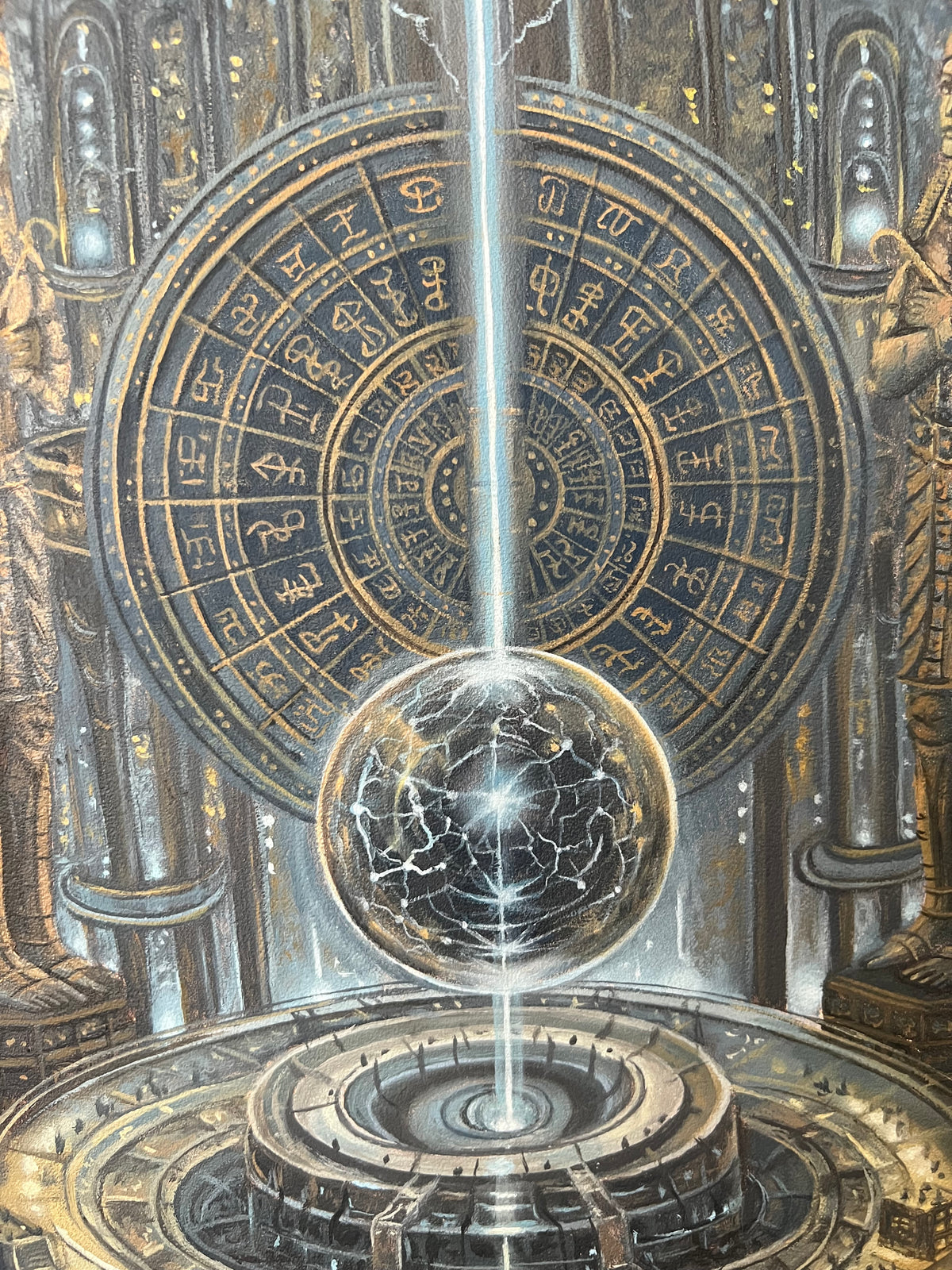 "BENEATH THE SURFACE: ADVANCED CIVILISATION"- Fantasy Art Print