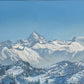 Majestic Winter Peaks 12 x 16"