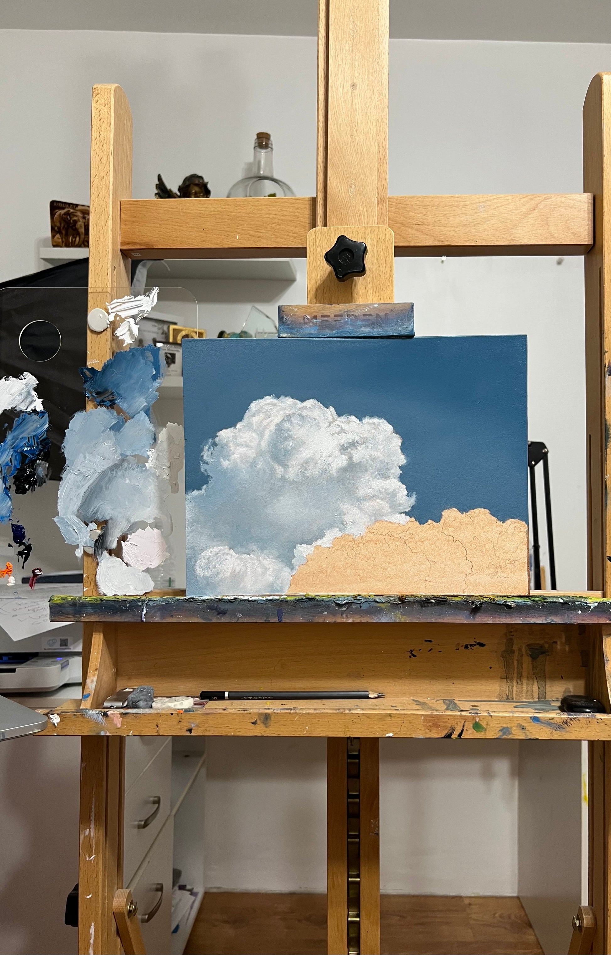 Cumulus Rising 12 x 9"
