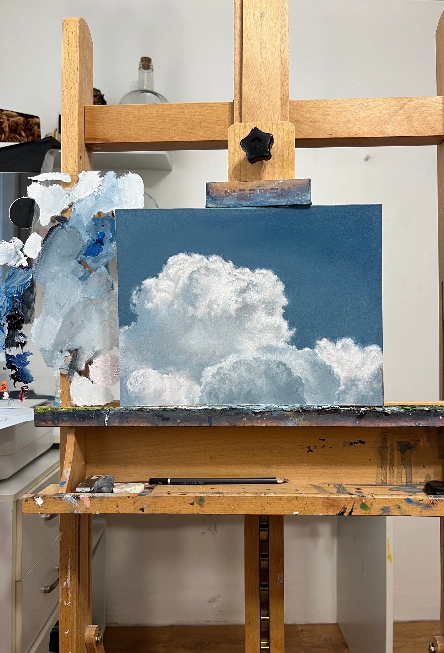 Cumulus Rising 12 x 9"