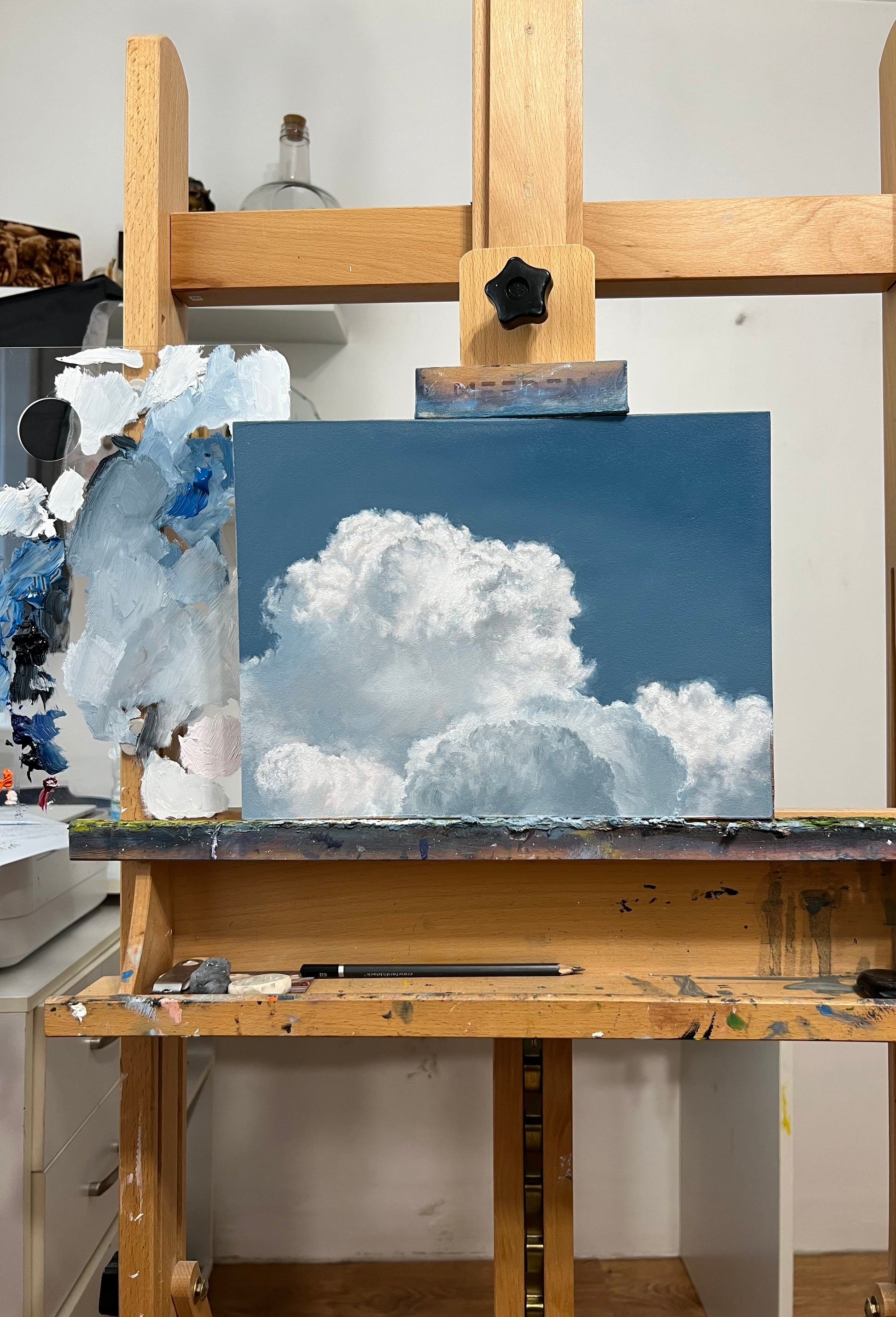 Cumulus Rising 12 x 9"