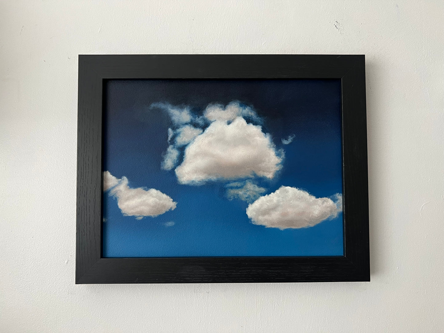 Blue Sky Clouds 12 x 9"