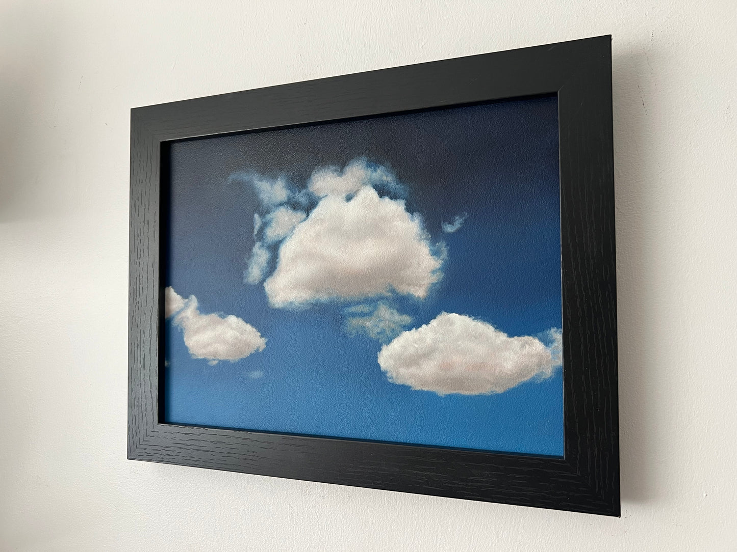 Blue Sky Clouds 12 x 9"