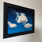 Blue Sky Clouds 12 x 9"