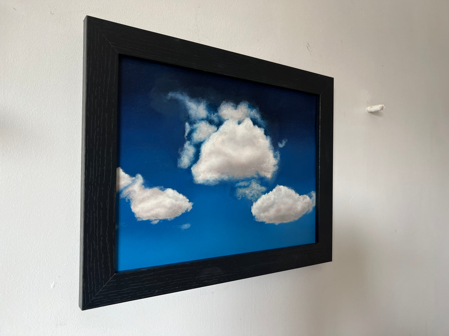 Blue Sky Clouds 12 x 9"
