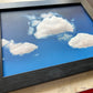 Blue Sky Clouds 12 x 9"