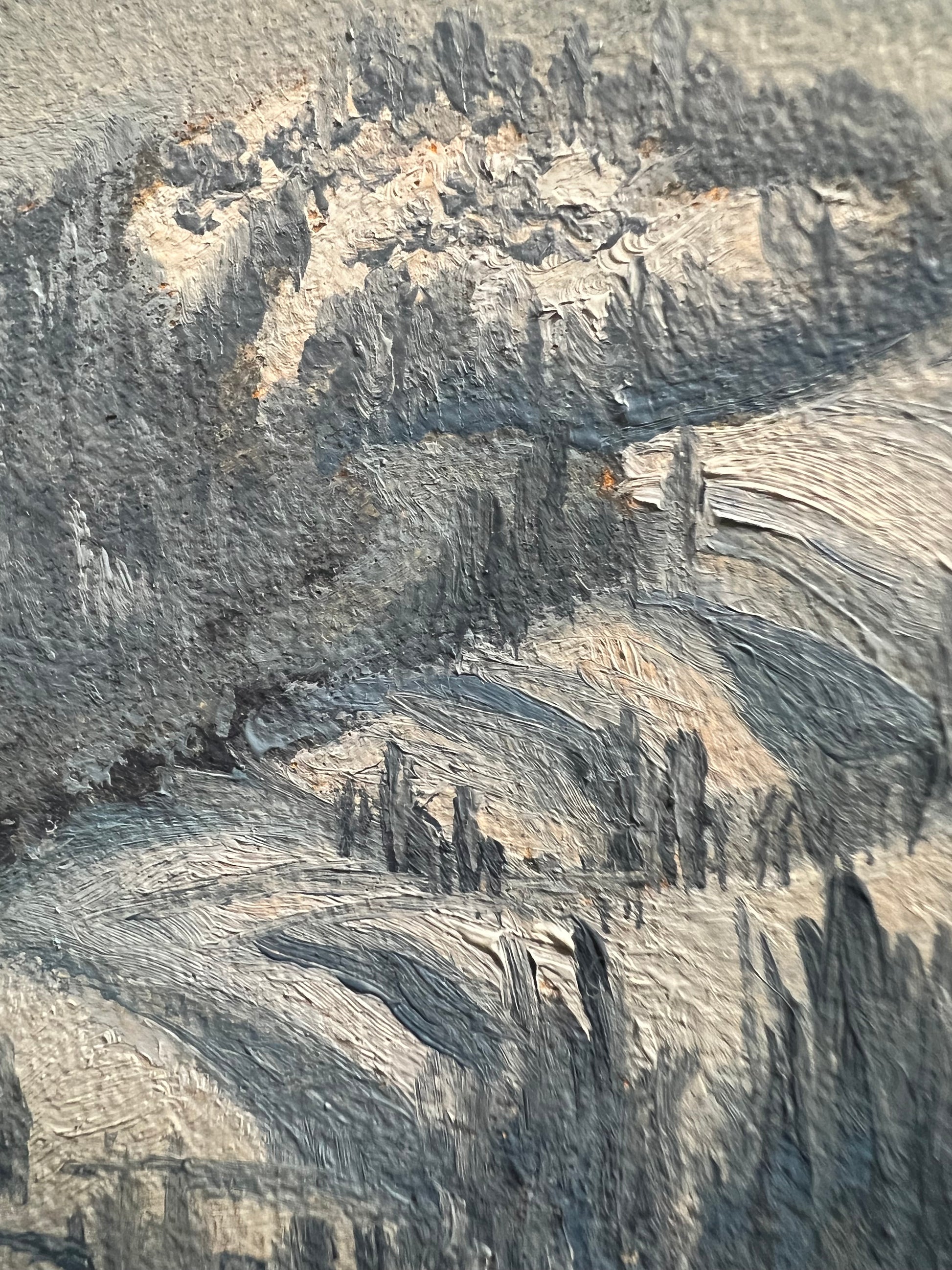 Majestic Winter Peaks 12 x 16"