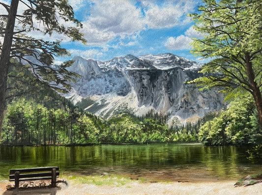 Whisper of the Lake 12 x 16"