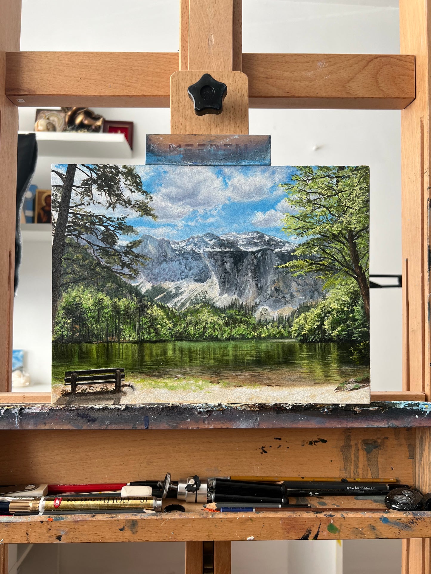 Whisper of the Lake 12 x 16"