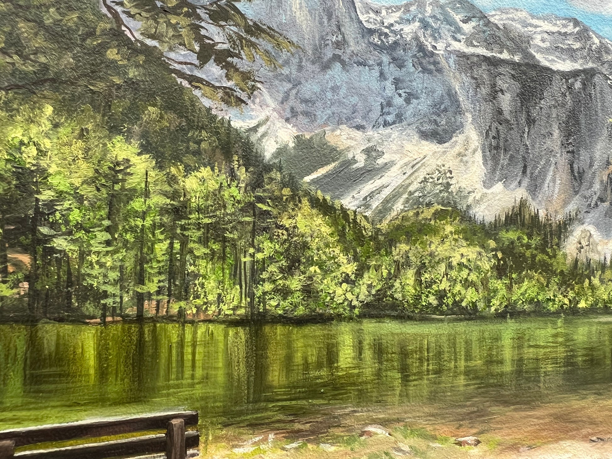 Whisper of the Lake 12 x 16"