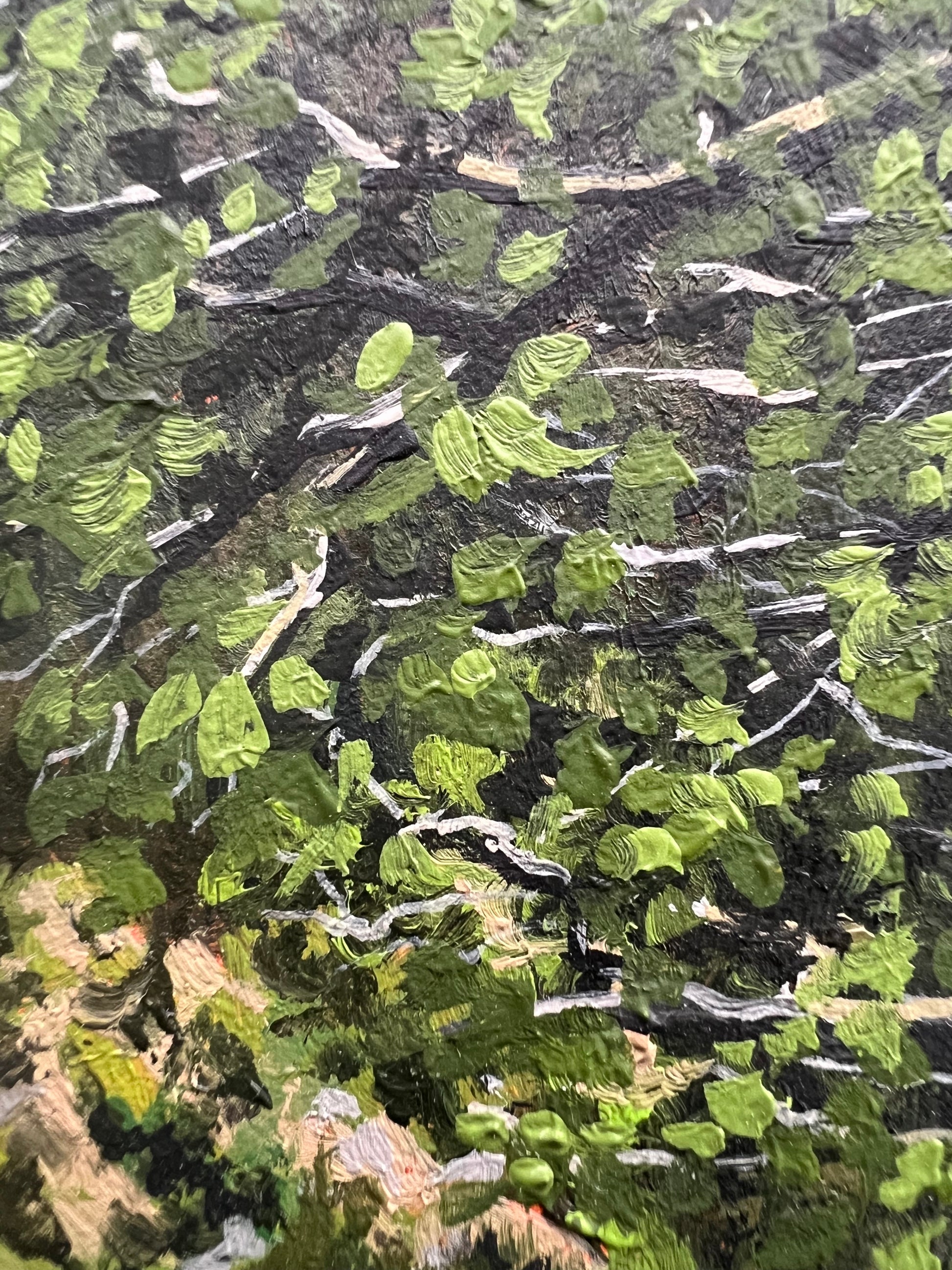 Stillness Between Peaks 12 x 16"