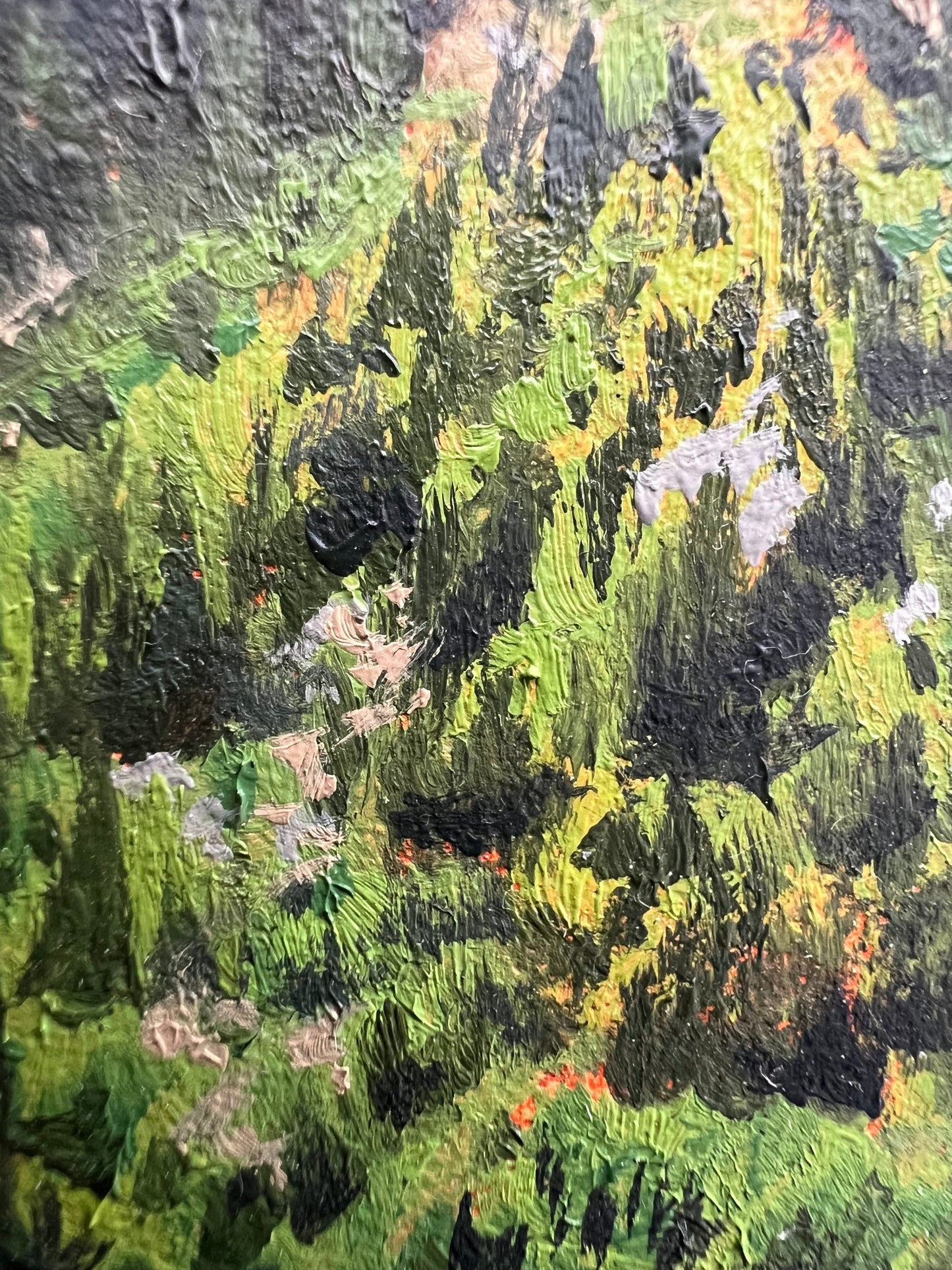 Stillness Between Peaks 12 x 16"