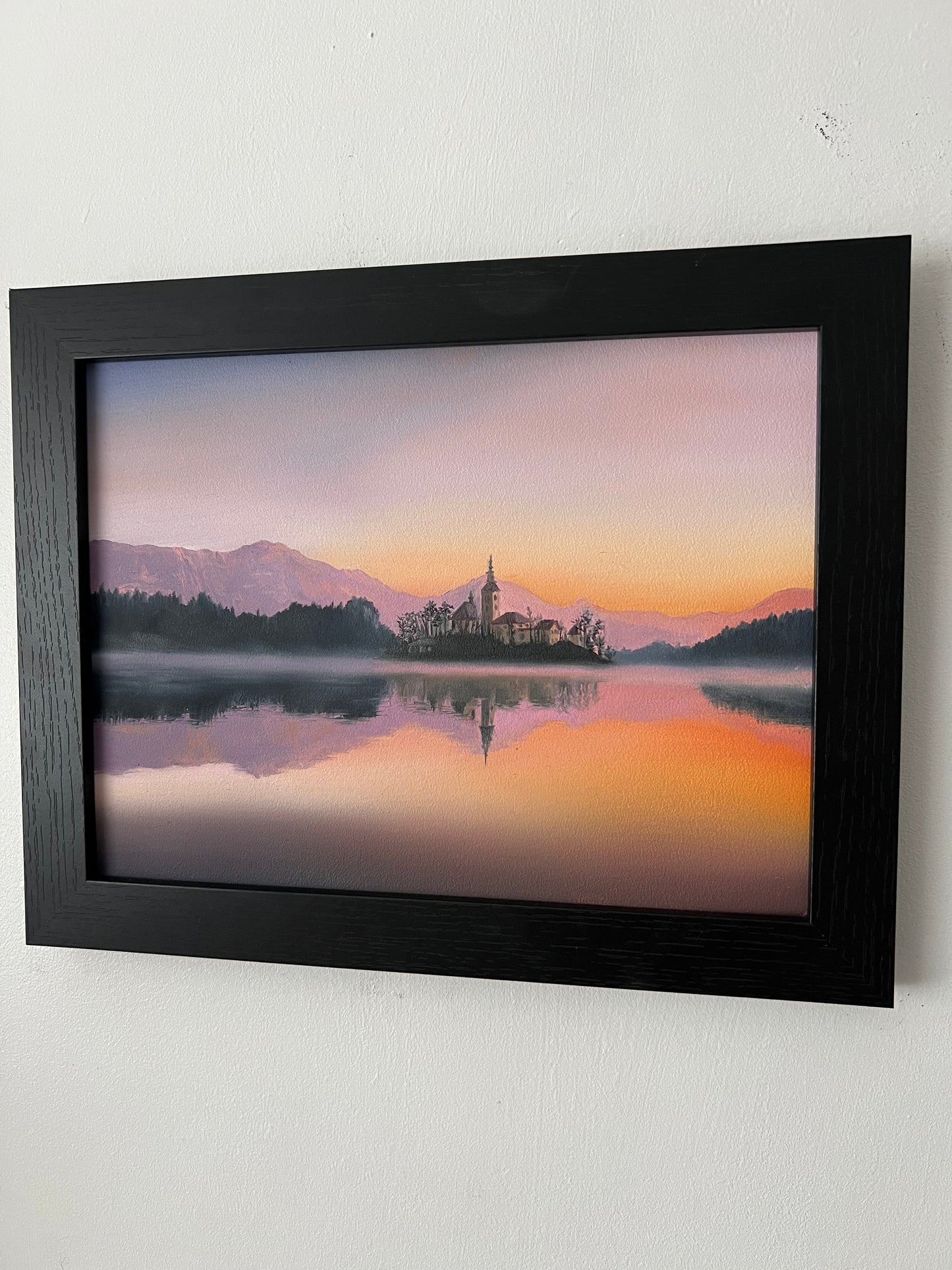 Stillness Over Bled 12 x 16"