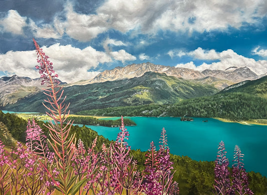 Whispers of the Alps 18 x 25"