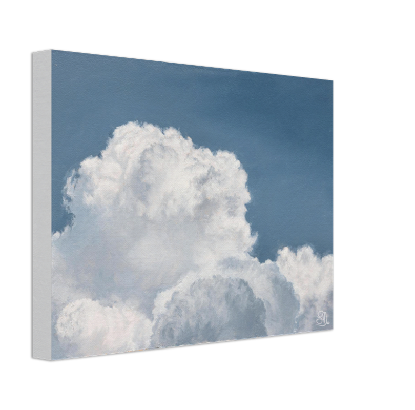 "Cumulus Rising" -Canvas Art Print