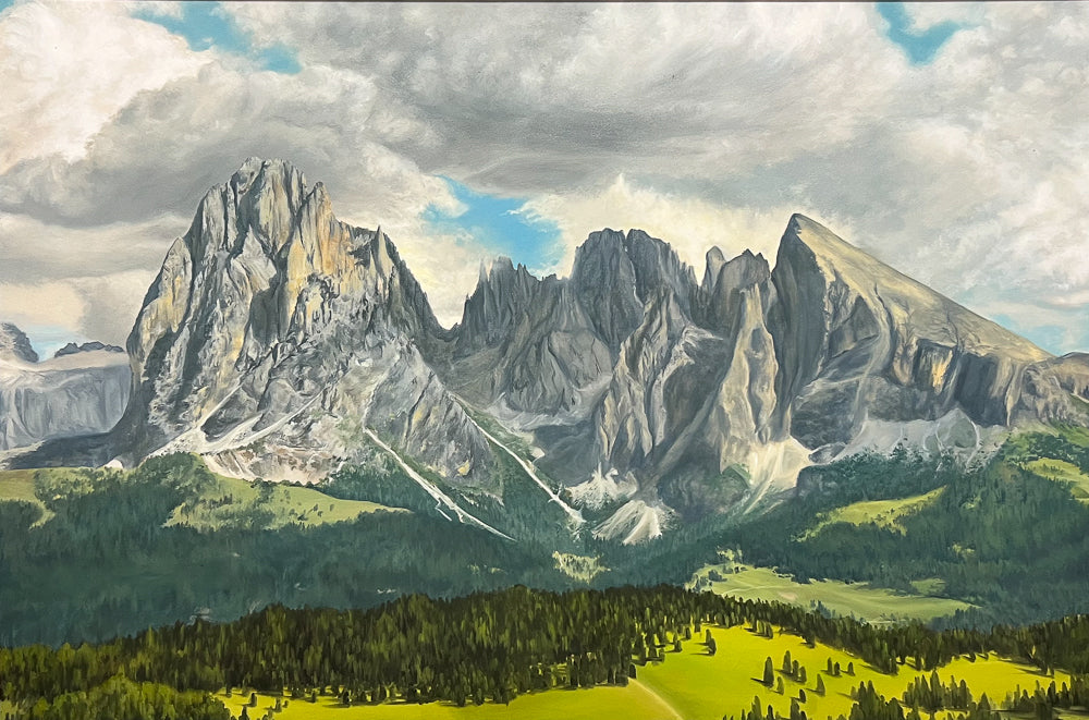 Quiet Majesty of the Dolomites 24 x 36"