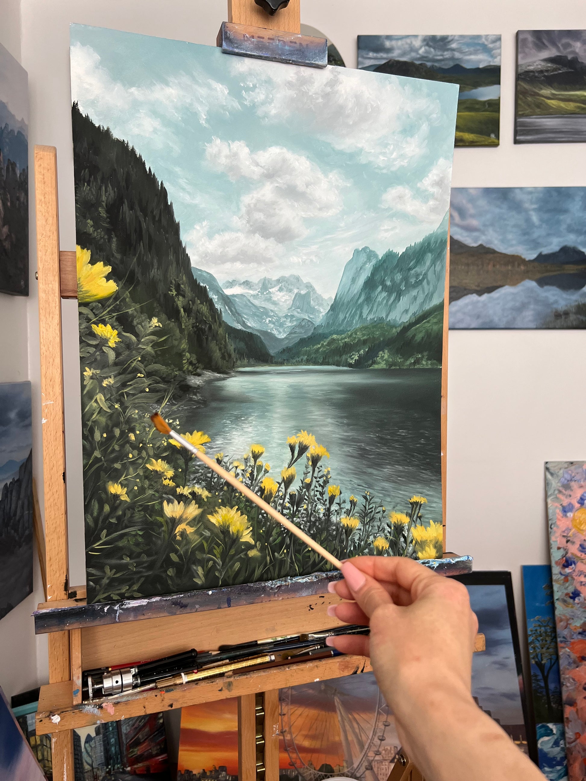 In the eyes of the beholder 18 x 24"