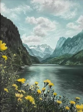 In the eyes of the beholder 18 x 24"